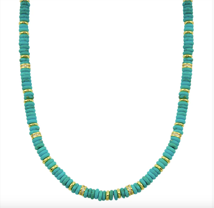 Lily Beaded Necklace
