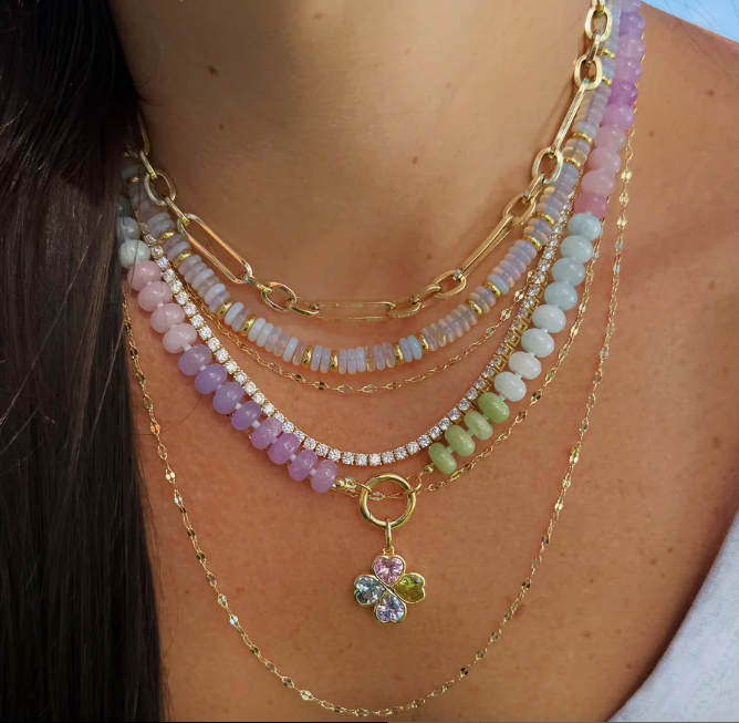Lily Charm Necklace