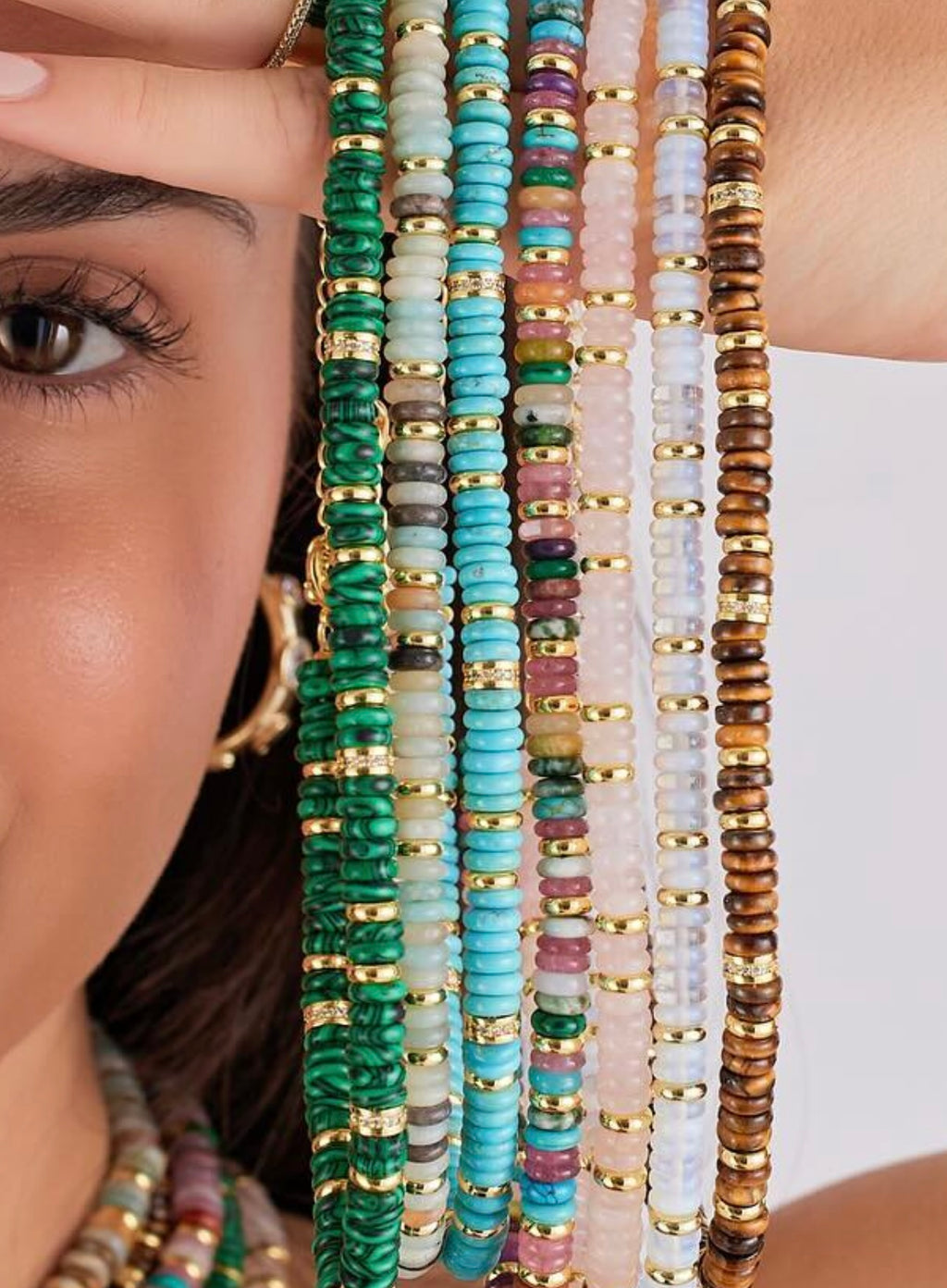 Lily Beaded Necklace
