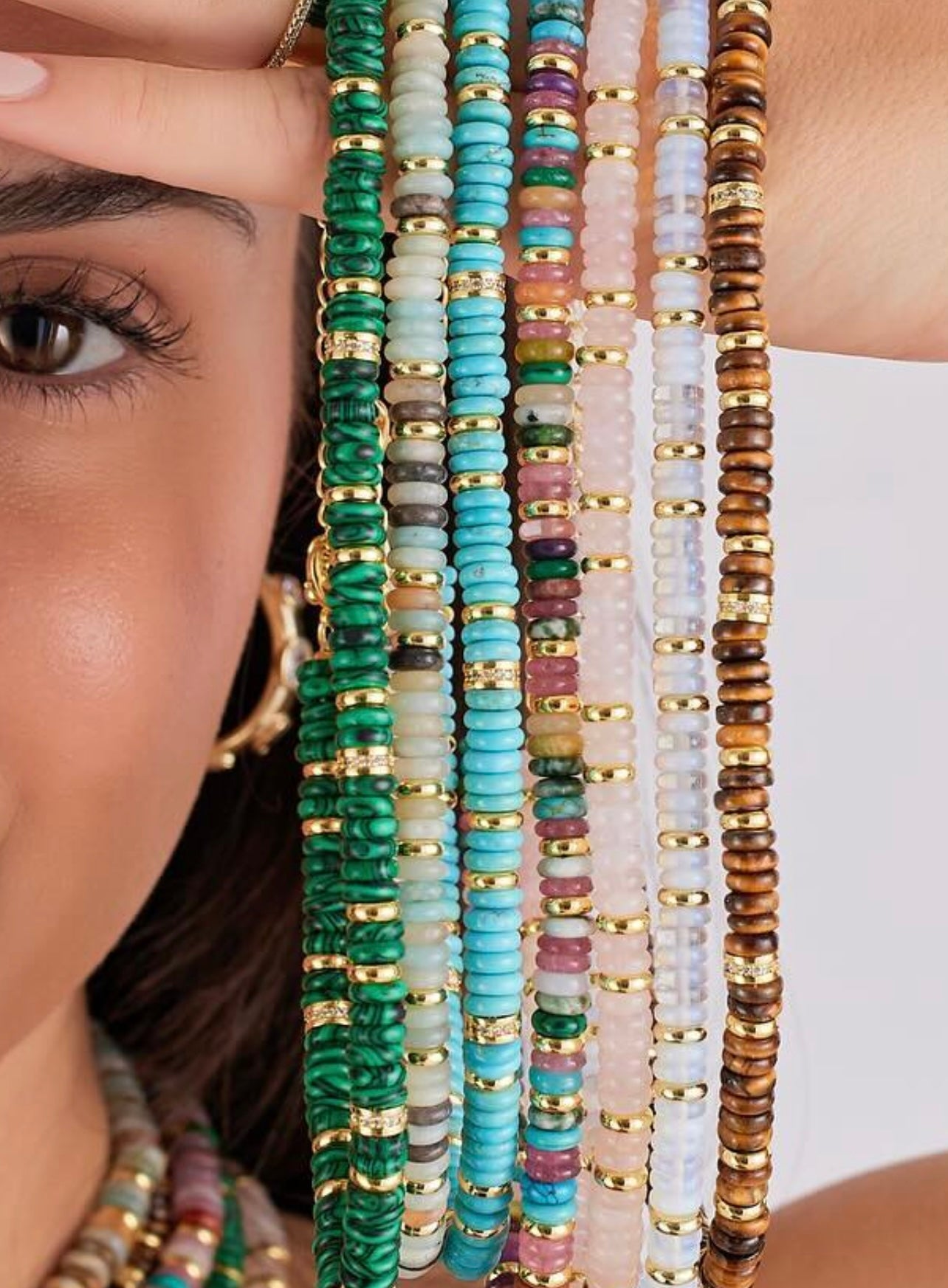 Lily Beaded Necklace