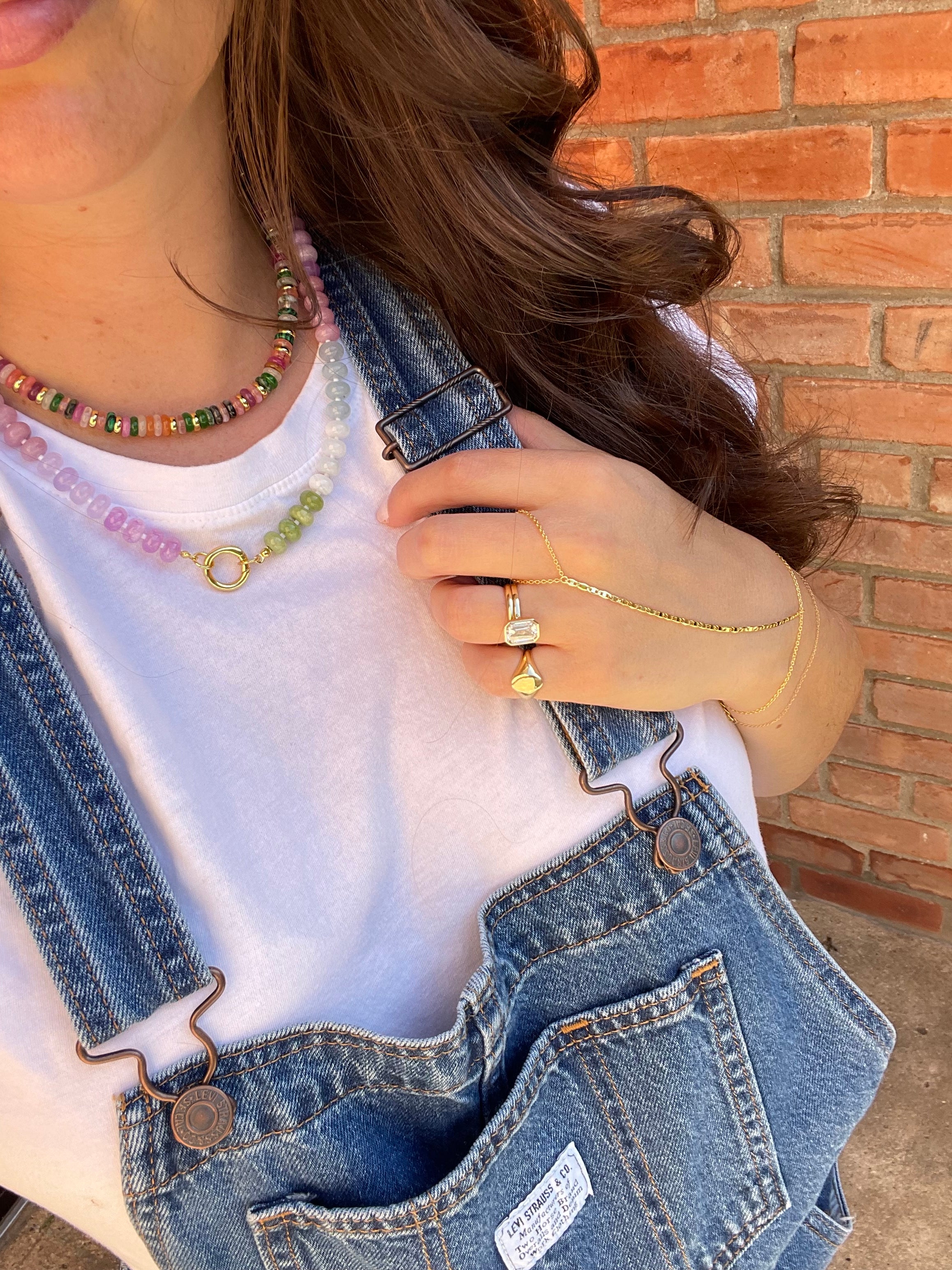 Lily Beaded Necklace