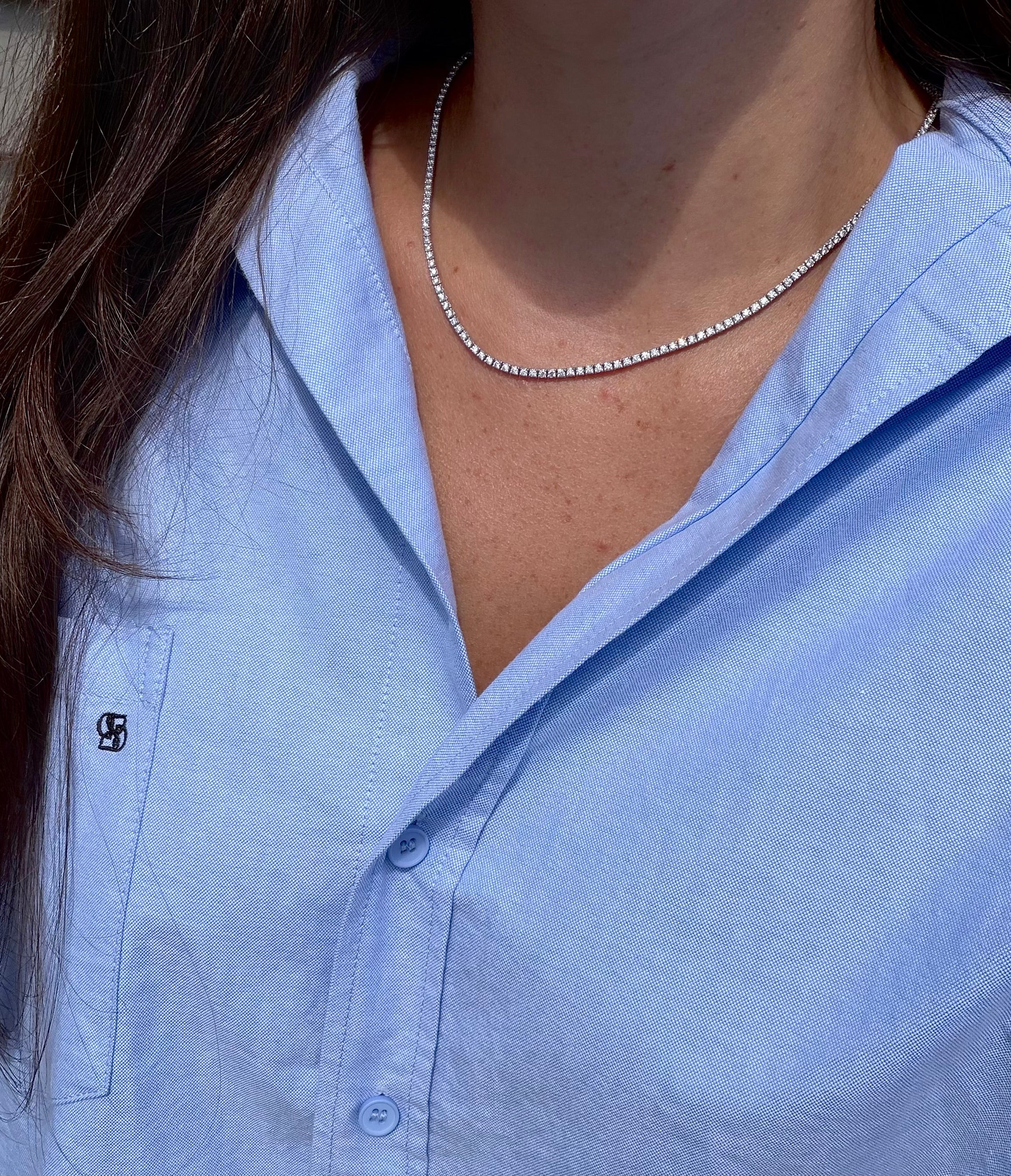 Diamond Tennis Necklace