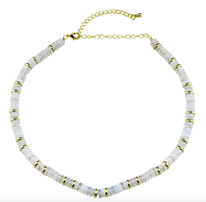 Lily Beaded Necklace