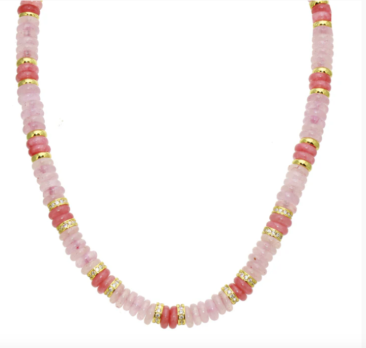 Lily Beaded Necklace