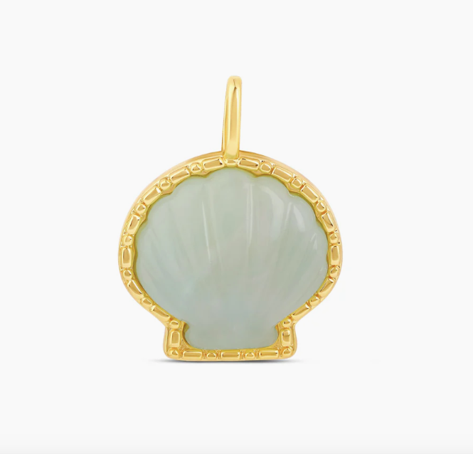 Stone Shell Charm