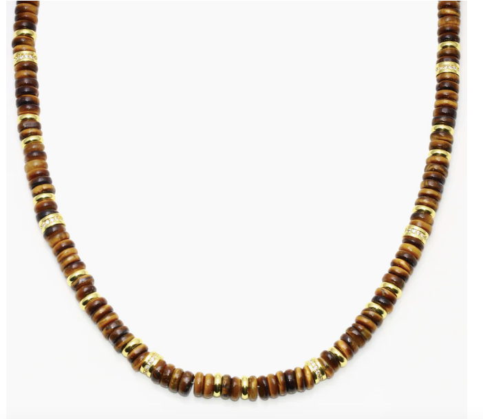 Lily Beaded Necklace