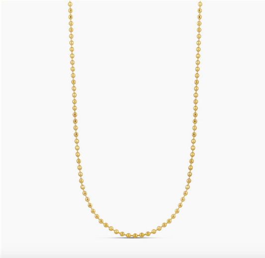 Diamond-Cut Ball Chain