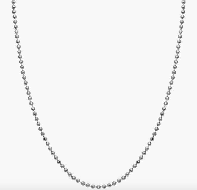 Diamond-Cut Ball Chain