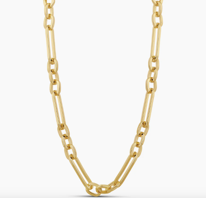 Elongated Paperclip Chain