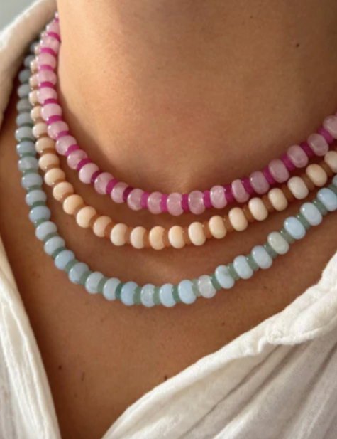 Gemstone Beaded Necklace