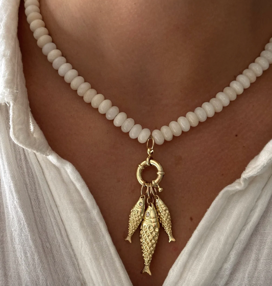 Fish Charm Necklace