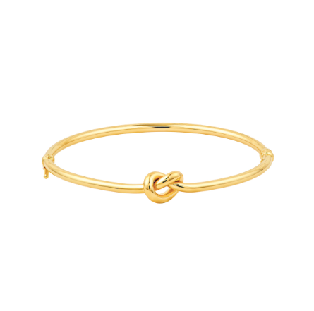 Love Knot Tube Bangle