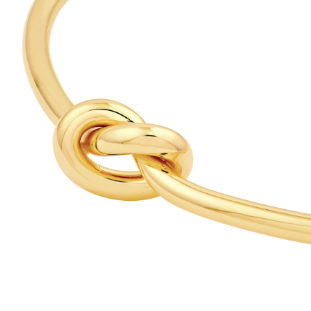 Love Knot Tube Bangle