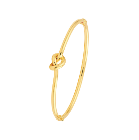 Love Knot Tube Bangle