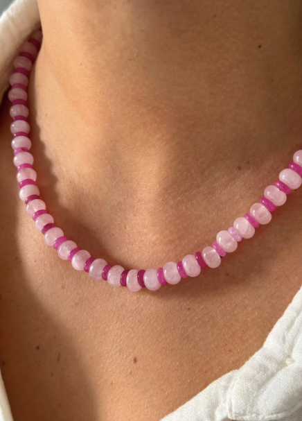 Gemstone Beaded Necklace