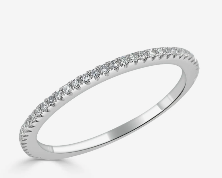 Pave Diamond Eternity Band