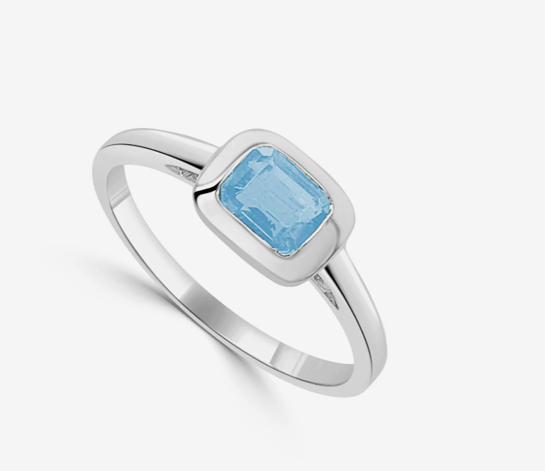 Birthstone Bezel Ring