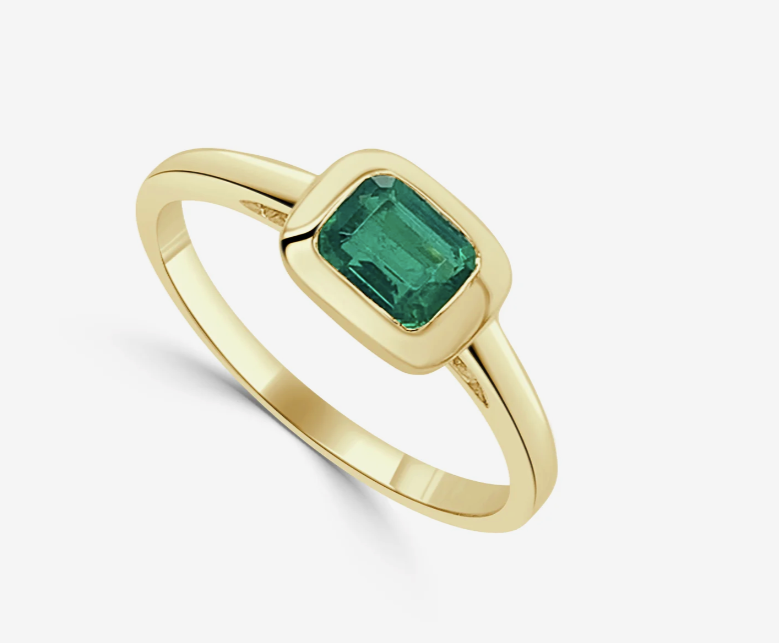 Birthstone Bezel Ring