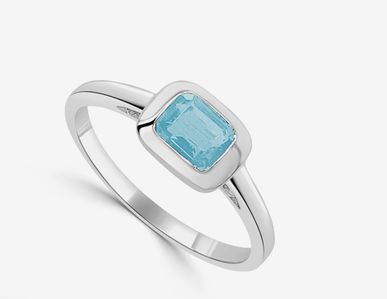 Birthstone Bezel Ring