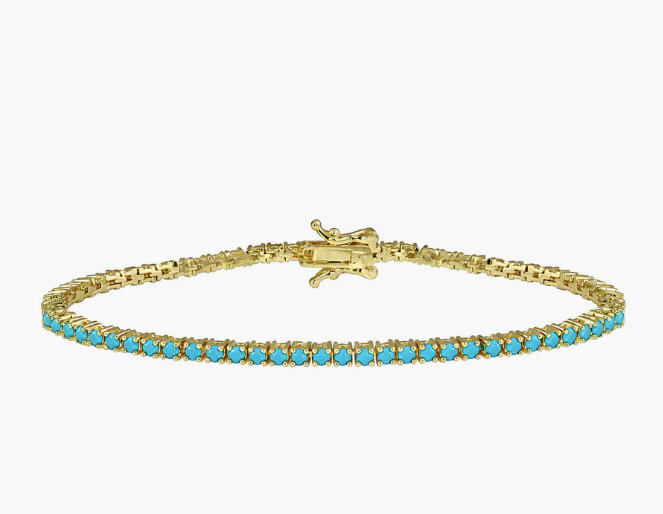Colored Tennis Bracelet