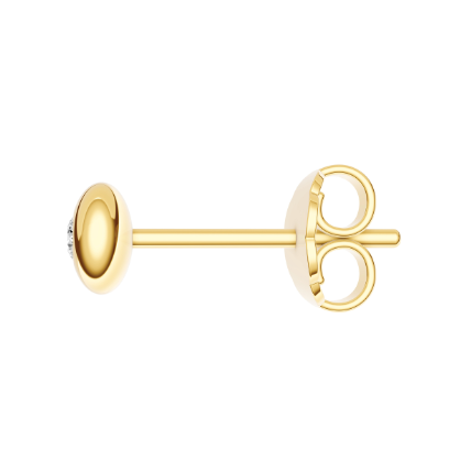 Round bezel stud