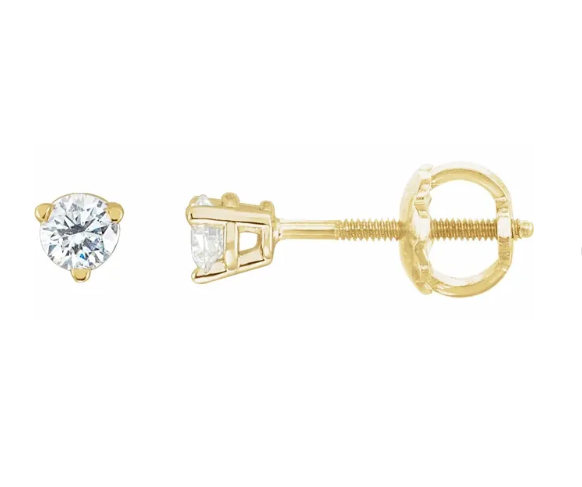 Classic Diamond Stud