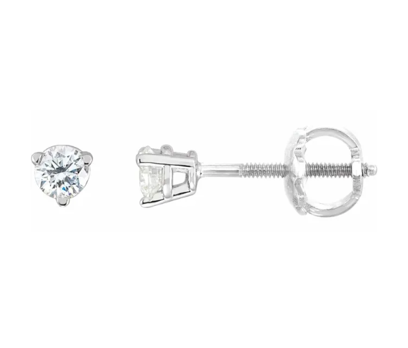 Classic Diamond Stud