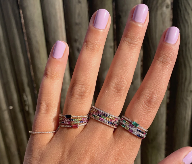 Pave Diamond Eternity Band