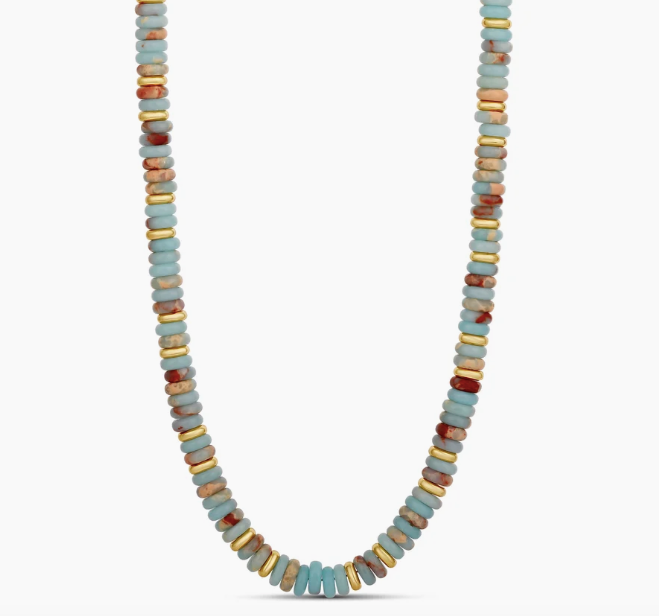 Lily Beaded Necklace