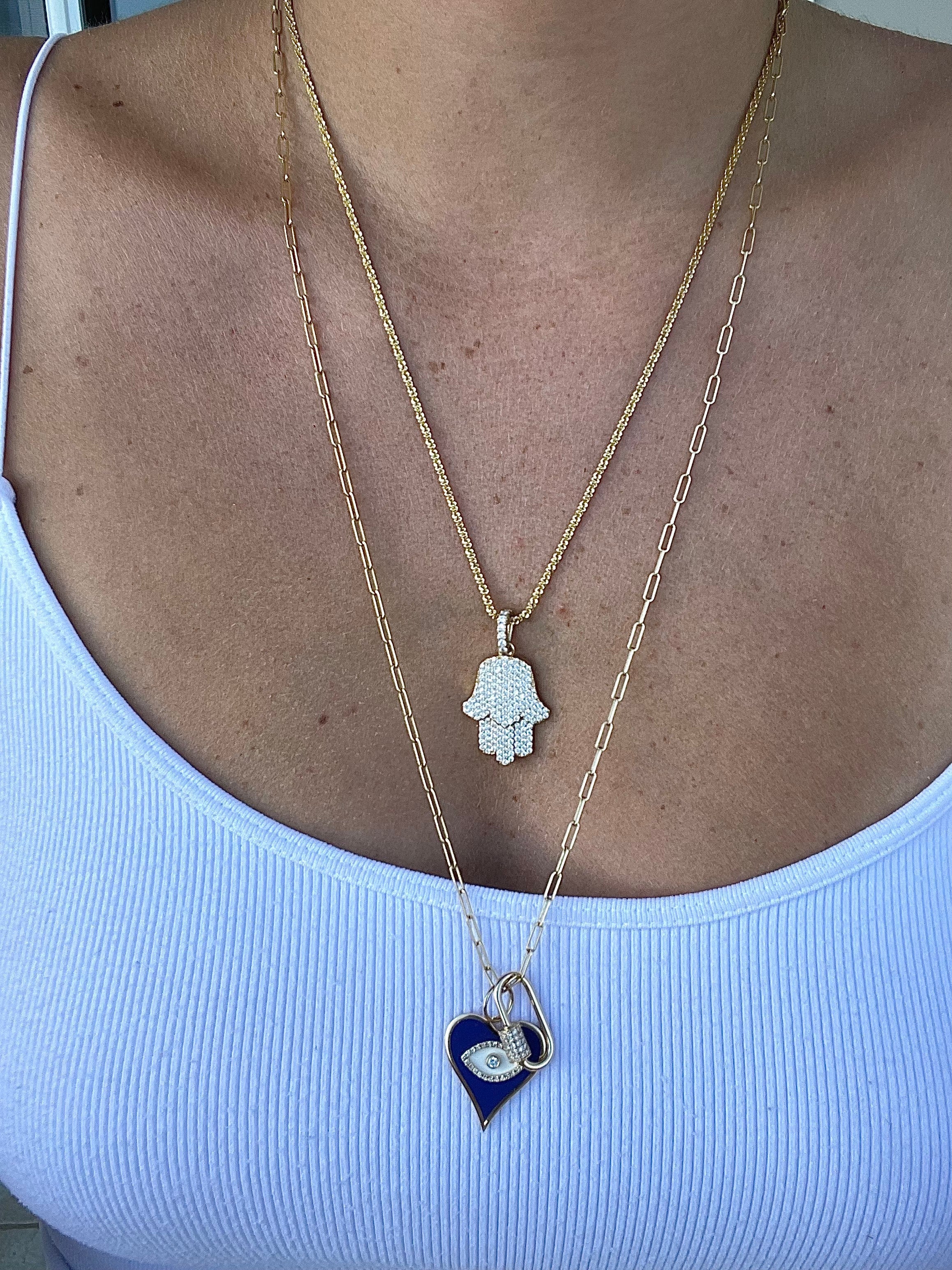 Mini Paper Clip Chain