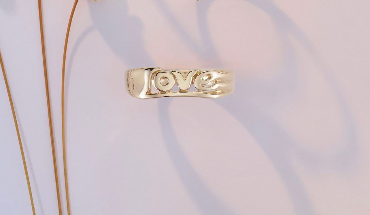 Groovy Love Ring