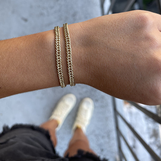 Tight Cuban Link Bracelet