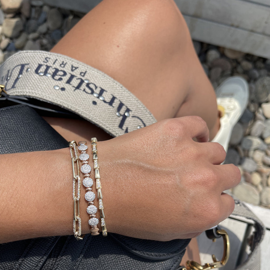 Serpenti Diamond Bangle