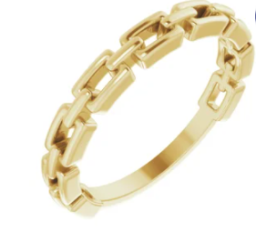 Mini Chain Link Ring