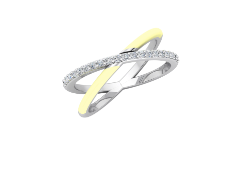 Enamel and Diamond X-Ring