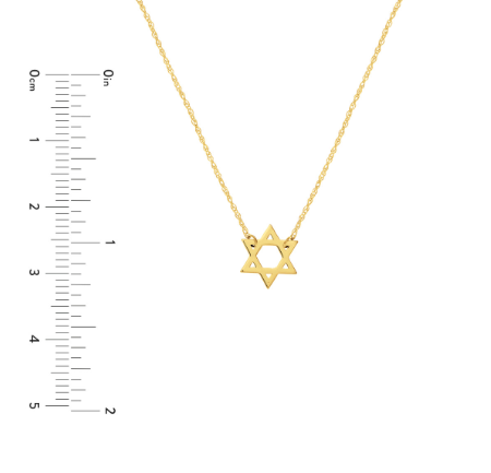 Star of David Necklace