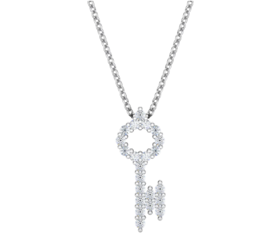 Diamond Key Pendant