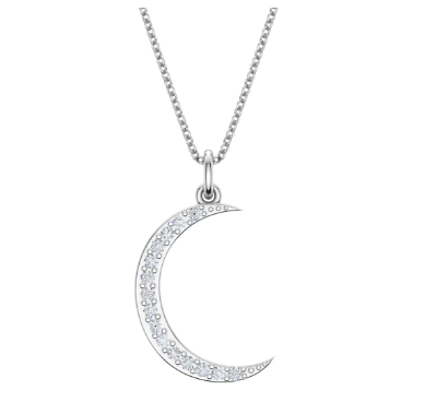 Diamond Moon Pendant