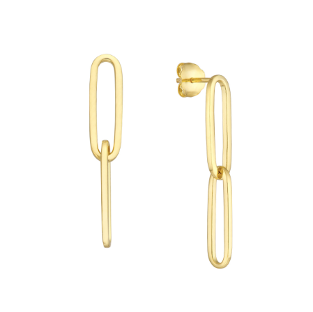 Paperclip Earrings