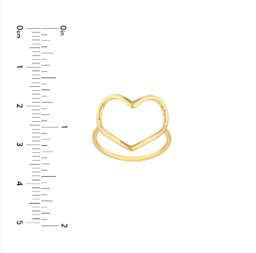 Open Heart Ring