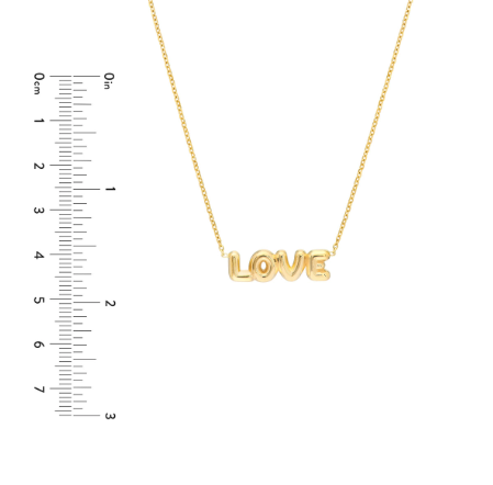 Puff Love Necklace